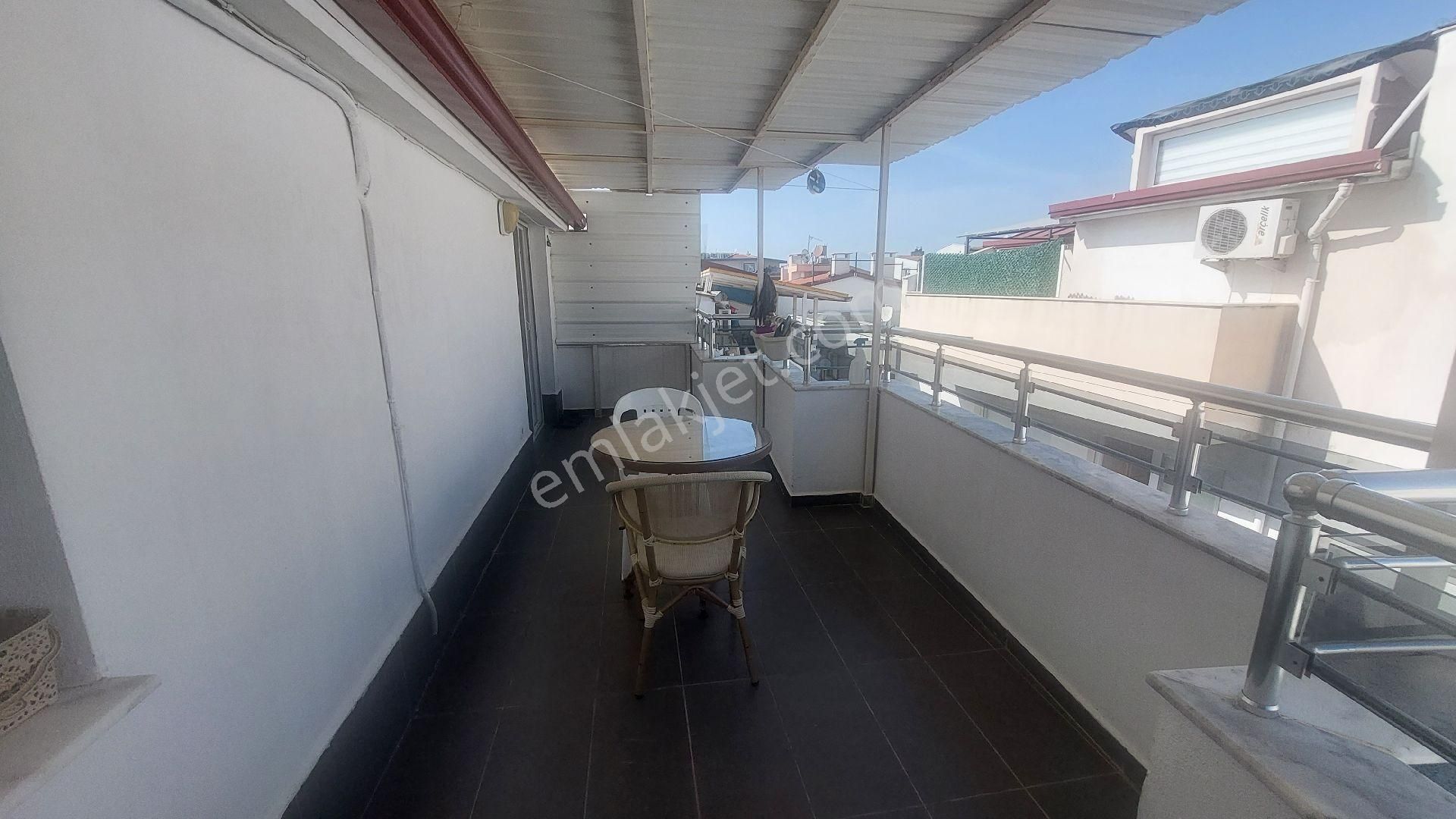 Kuşadası Türkmende Harika Çatı Dublexi - Görsel 6