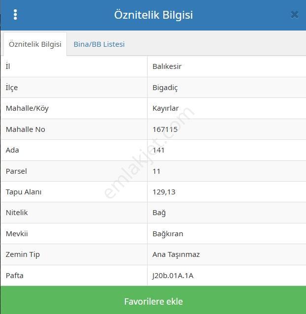 Balıkesir Bigadiç 'te 129 M2 Köy İçinde Yaşama Uygun Kupon Bahçe - Görsel 6