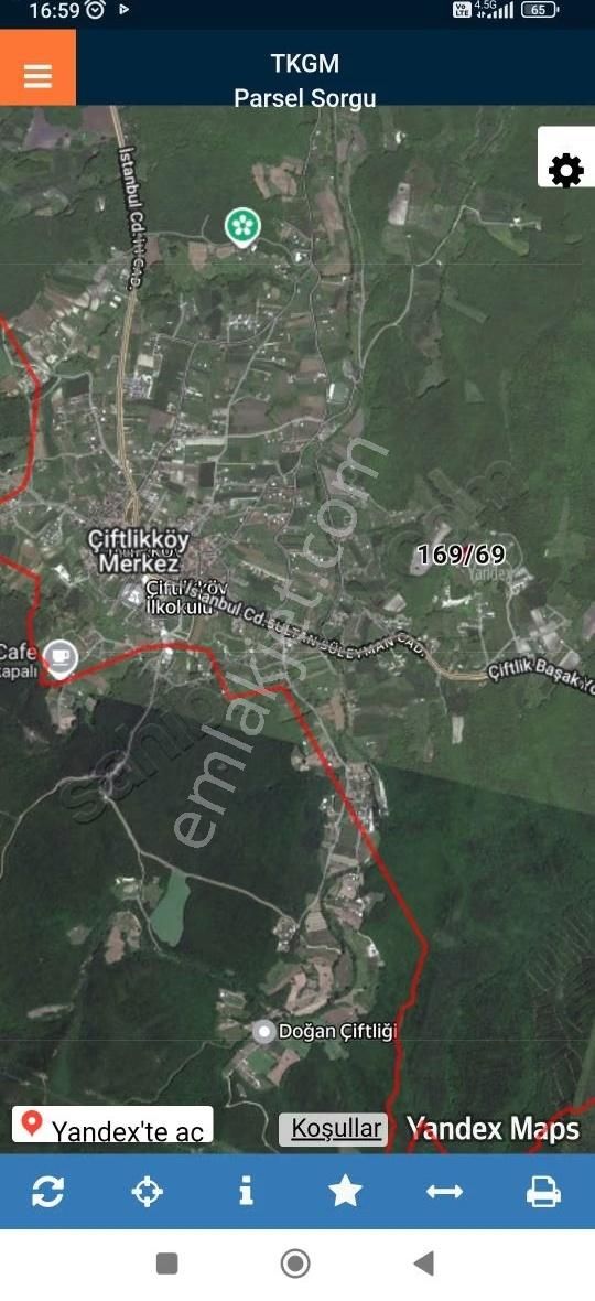 İstanbul Çatalca Çiftlikköy İmarlı Kupon Arsa - Görsel 8