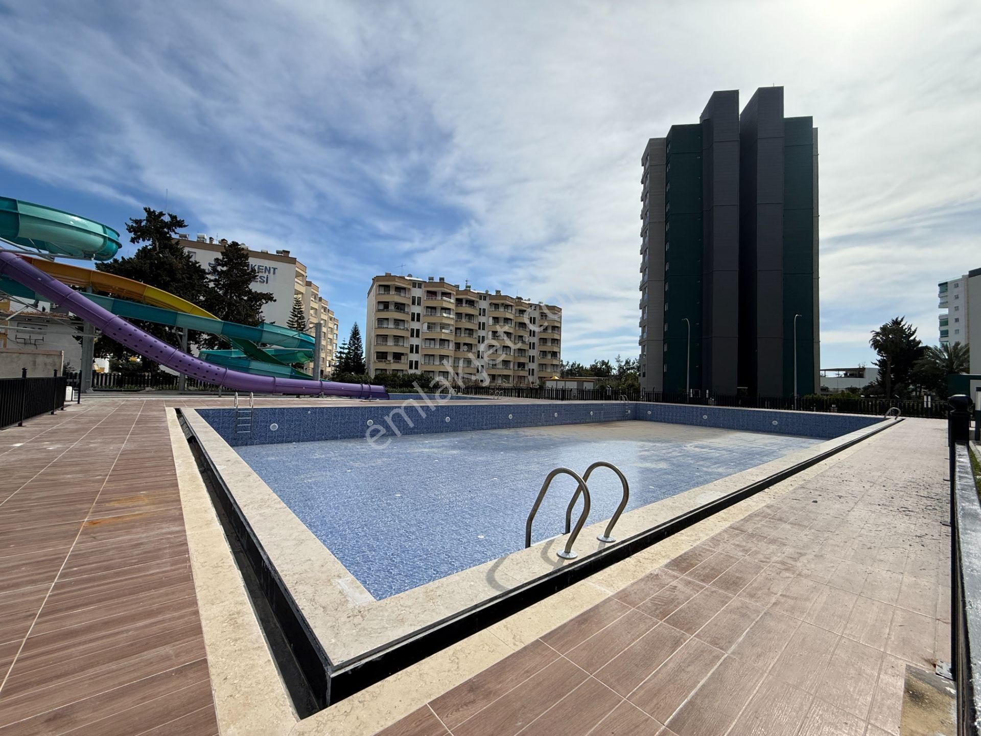 Thor'dan Kiralık Kargıpınarı Liparis Kremlinde Eşyalı 1+1 Daire - Görsel 15