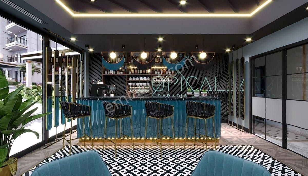 Alanya Obada Lüks Eşyalı Merkezi Konum 1+1 Satılık Daire - Görsel 13