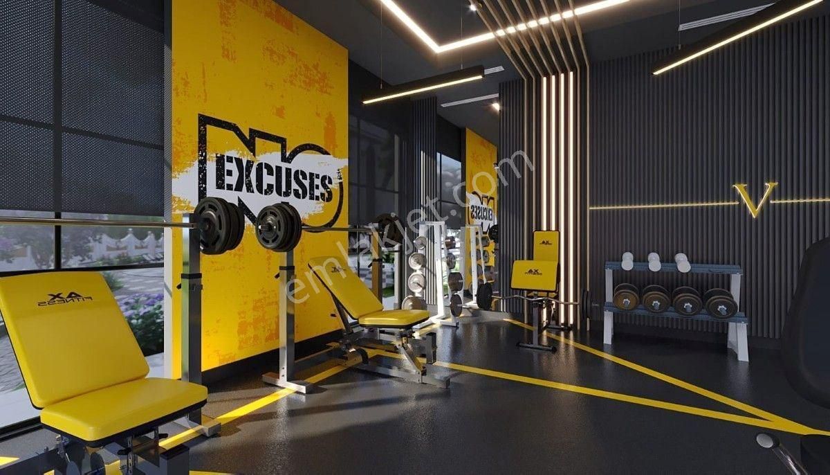 Alanya Obada Lüks Eşyalı Merkezi Konum 1+1 Satılık Daire - Görsel 17