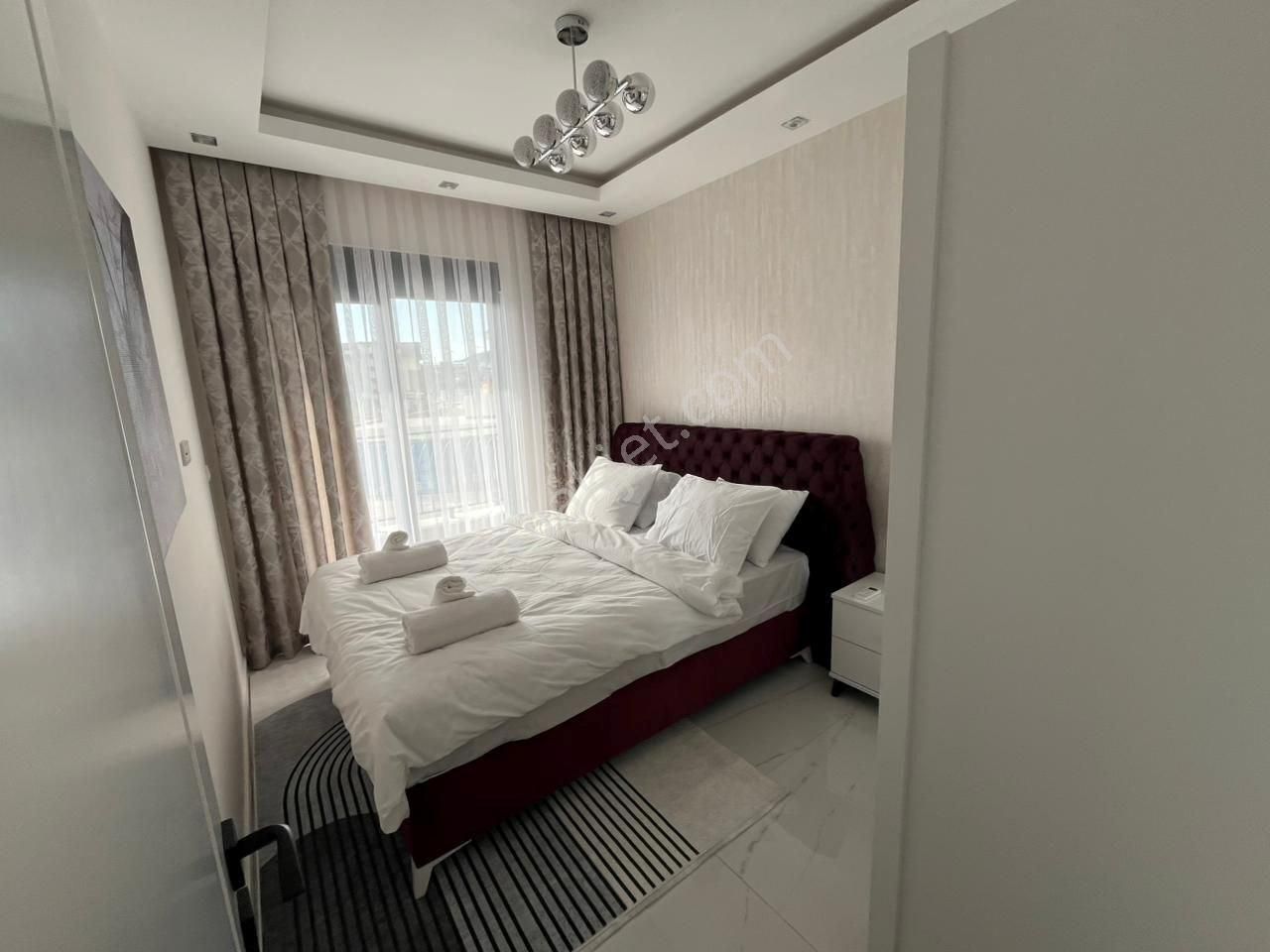 Alanya Obada Lüks Eşyalı Merkezi Konum 1+1 Satılık Daire - Görsel 11