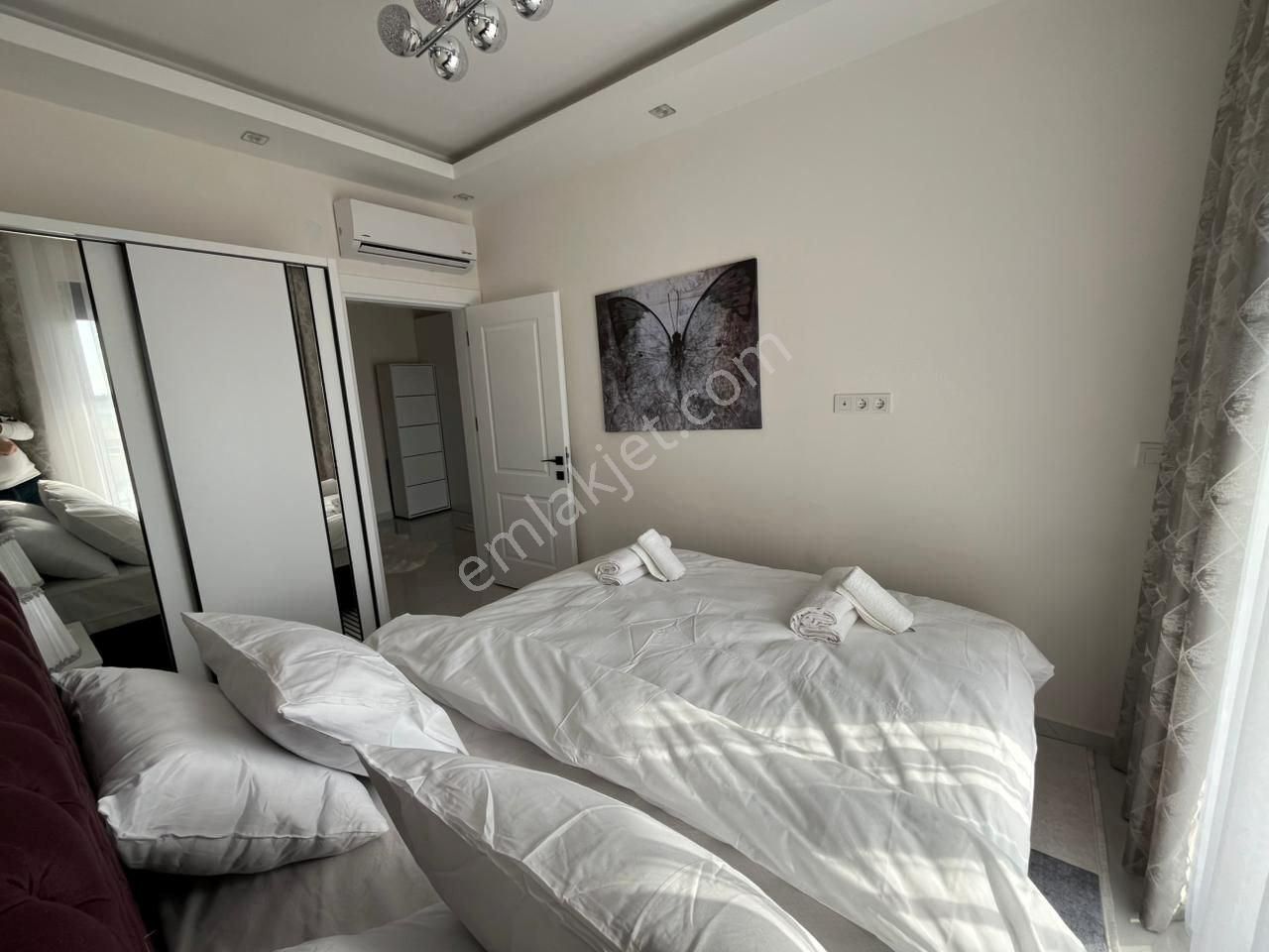 Alanya Obada Lüks Eşyalı Merkezi Konum 1+1 Satılık Daire - Görsel 10