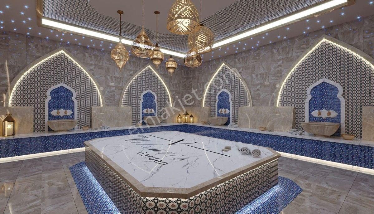 Alanya Obada Lüks Eşyalı Merkezi Konum 1+1 Satılık Daire - Görsel 16