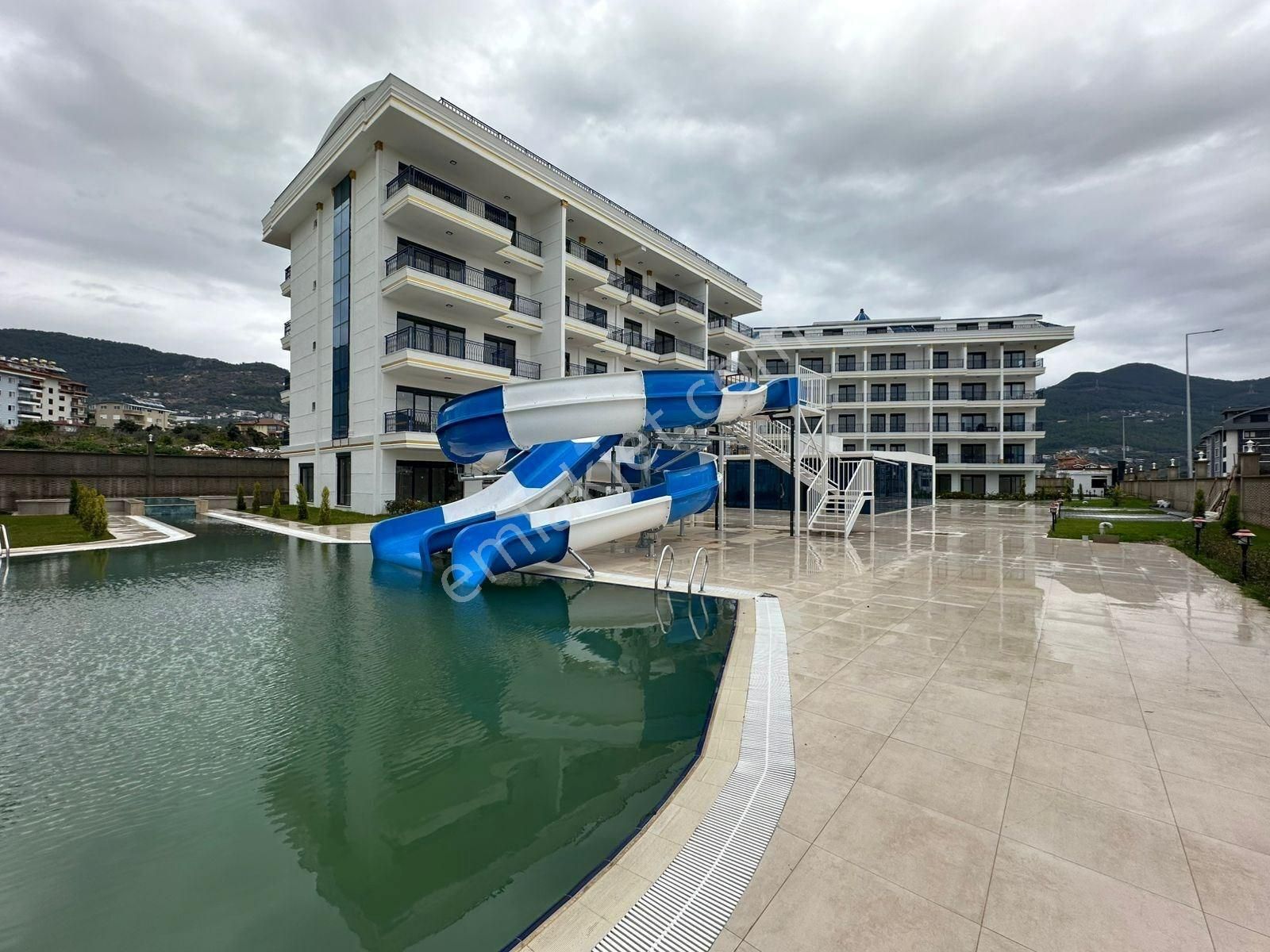 Alanya Obada Lüks Eşyalı Merkezi Konum 1+1 Satılık Daire - Görsel 23