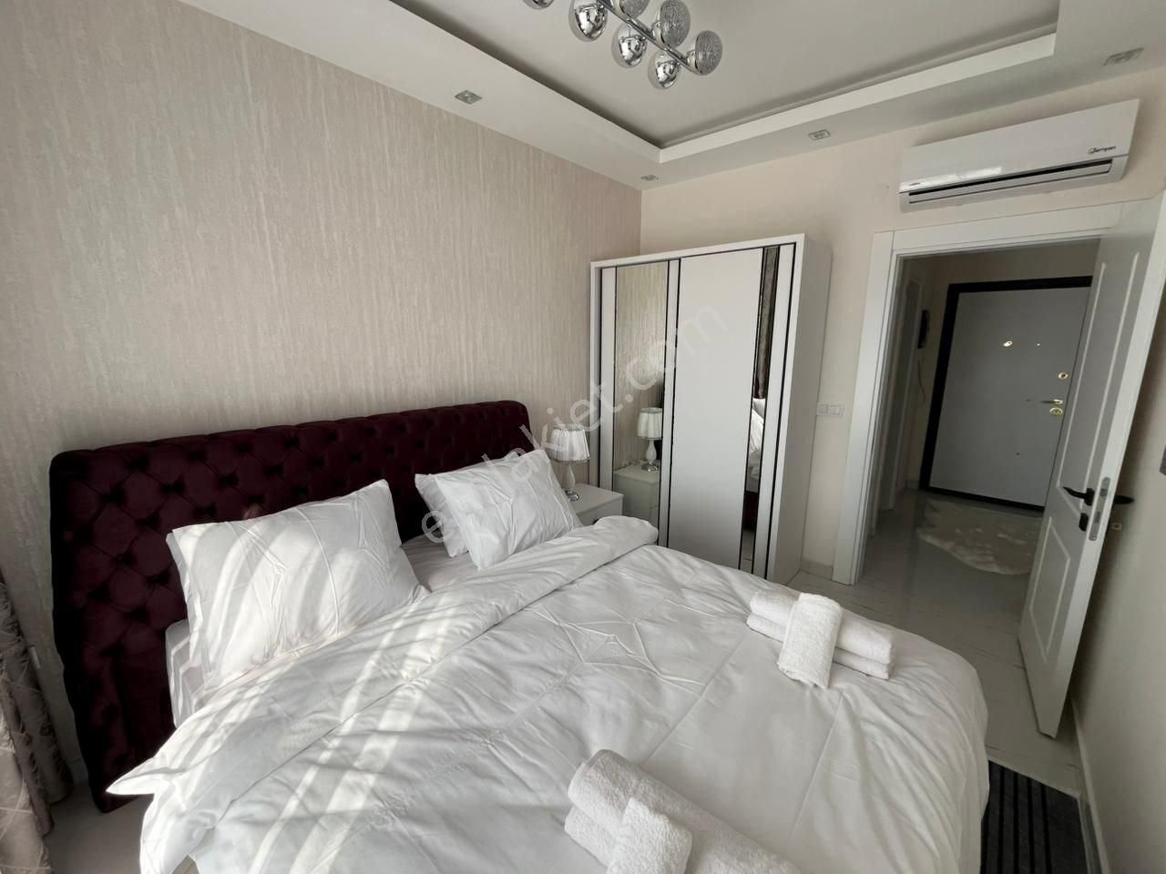 Alanya Obada Lüks Eşyalı Merkezi Konum 1+1 Satılık Daire - Görsel 9