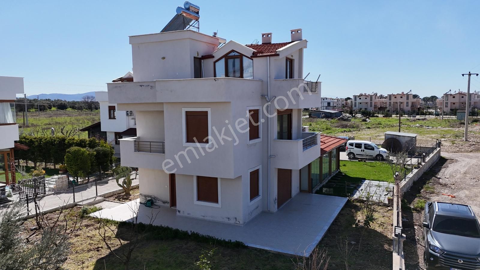 İzmir Dikili Salihleraltı Havuzlu Deniz Manzaralı Satılık Villa - Görsel 15