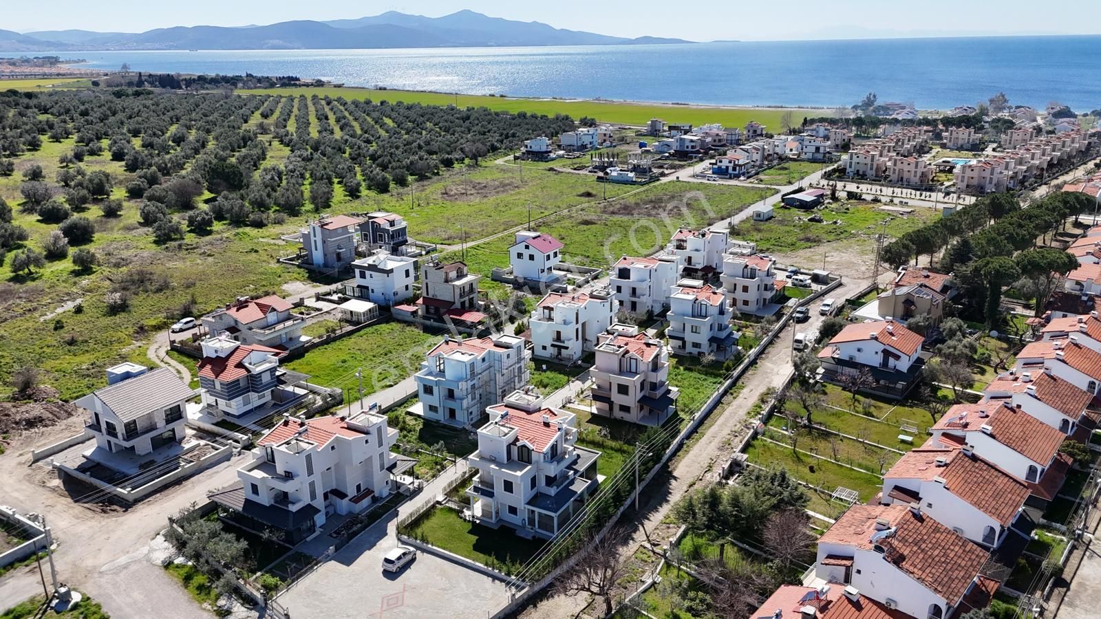 İzmir Dikili Salihleraltı Havuzlu Deniz Manzaralı Satılık Villa - Görsel 5
