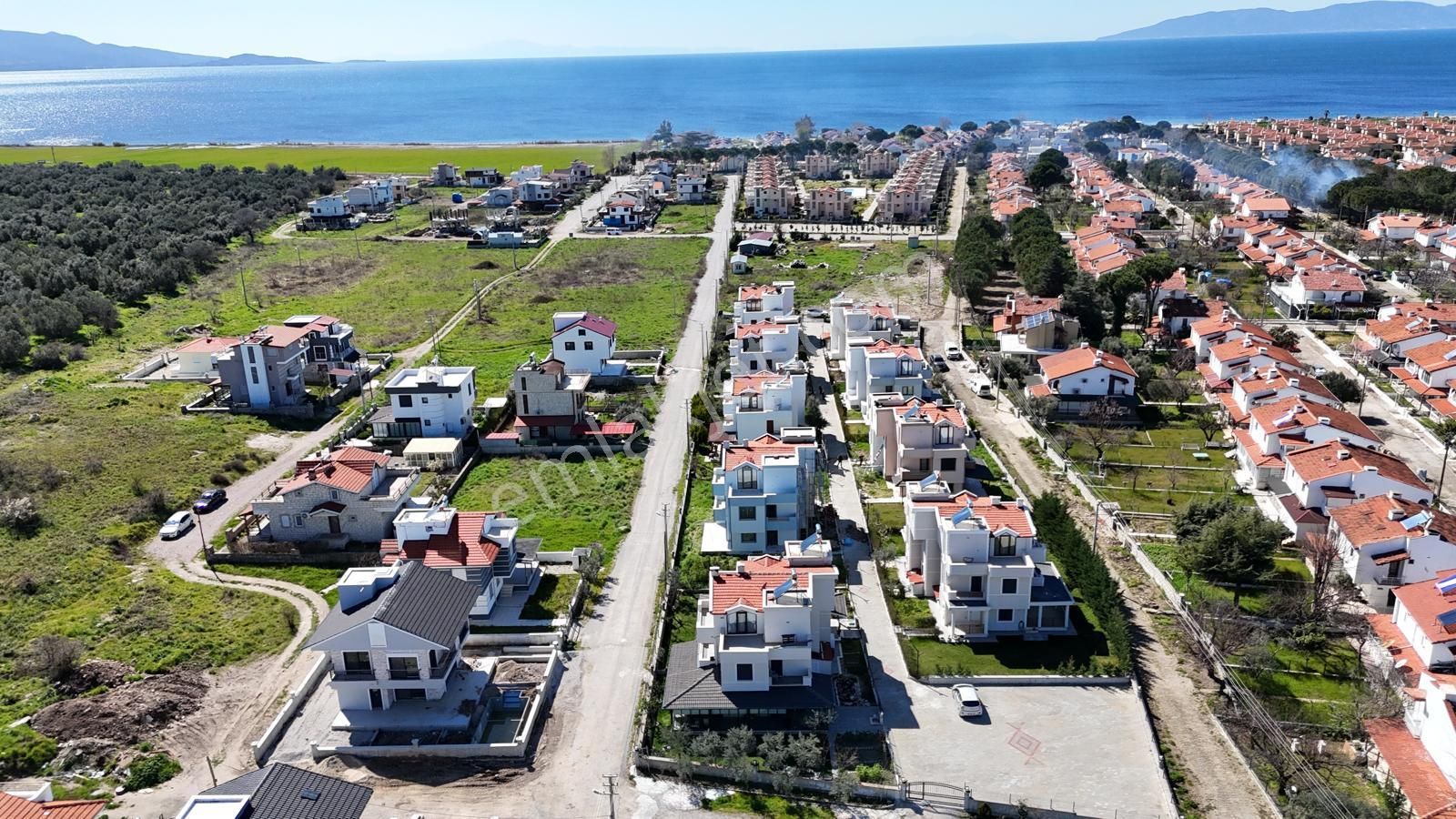 İzmir Dikili Salihleraltı Havuzlu Deniz Manzaralı Satılık Villa - Görsel 3