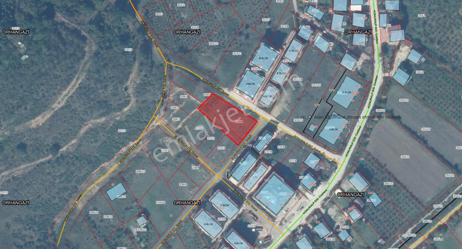 Konuralp Üniversite Yerleşkesi'nde 1564 M2 Satılık Arsa - Görsel 14