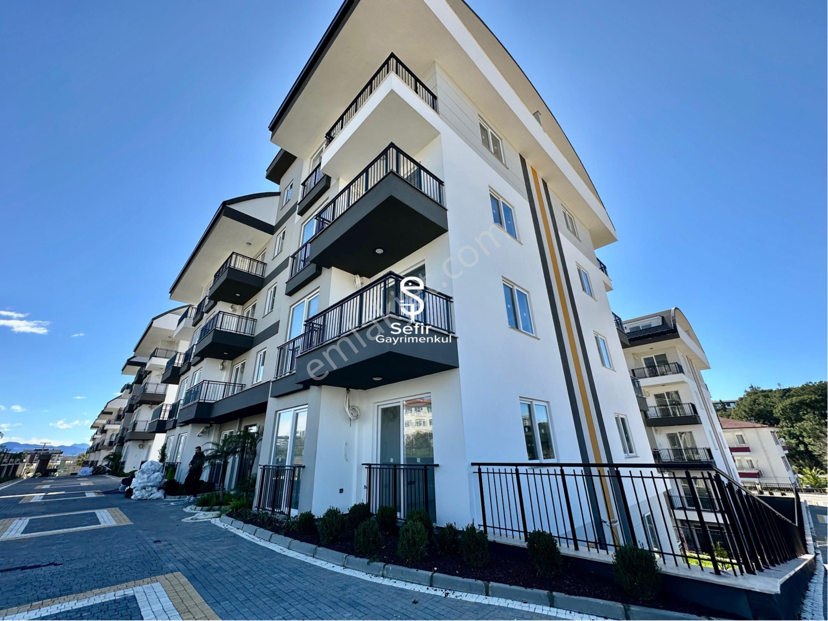 Alanya Okurcalar'da Site İçerisinde Satılık Sıfır 1+1 Daire - Görsel 13