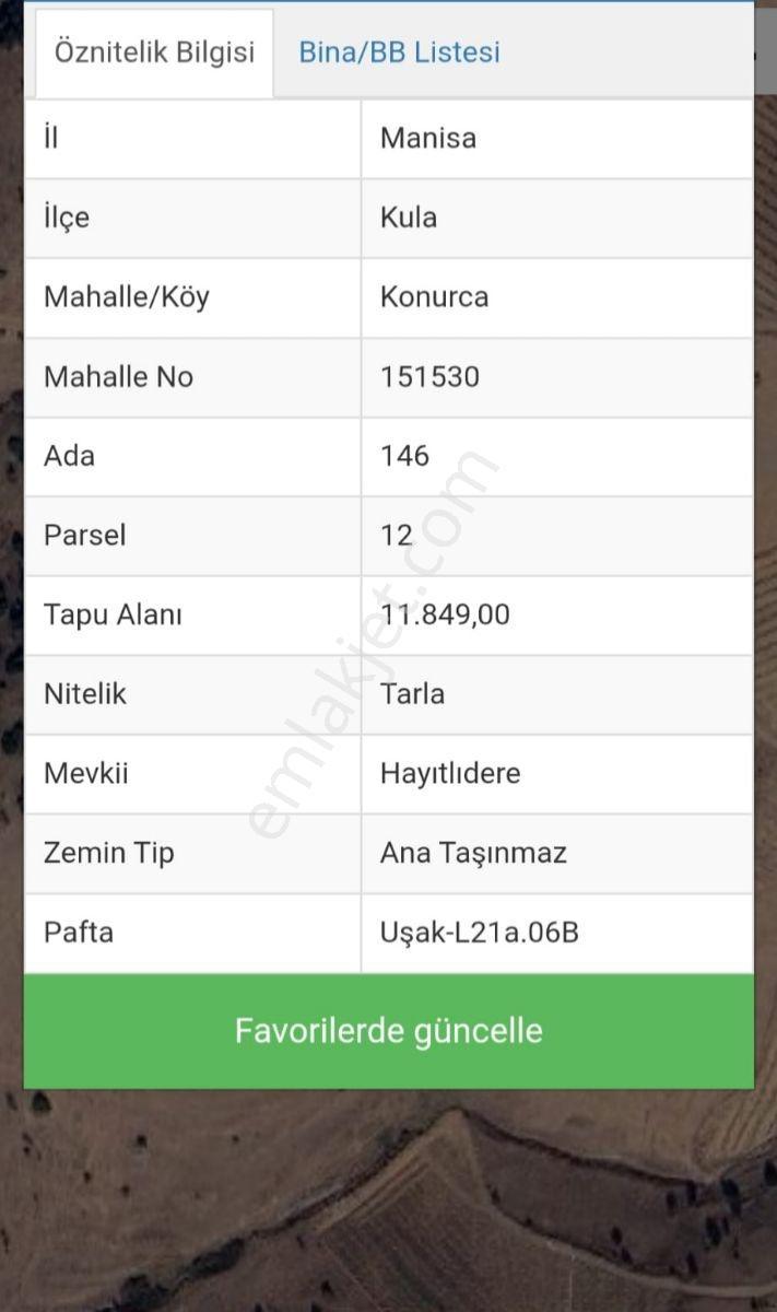 Alaşehir Tepeköy'e Yakın Satılık Tarla Tuna Gayrimenkulden - Görsel 3