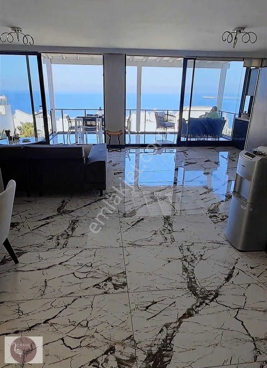 Gündoğan Plajlı Sitede Bakımlı Full Manzaralı 3+1