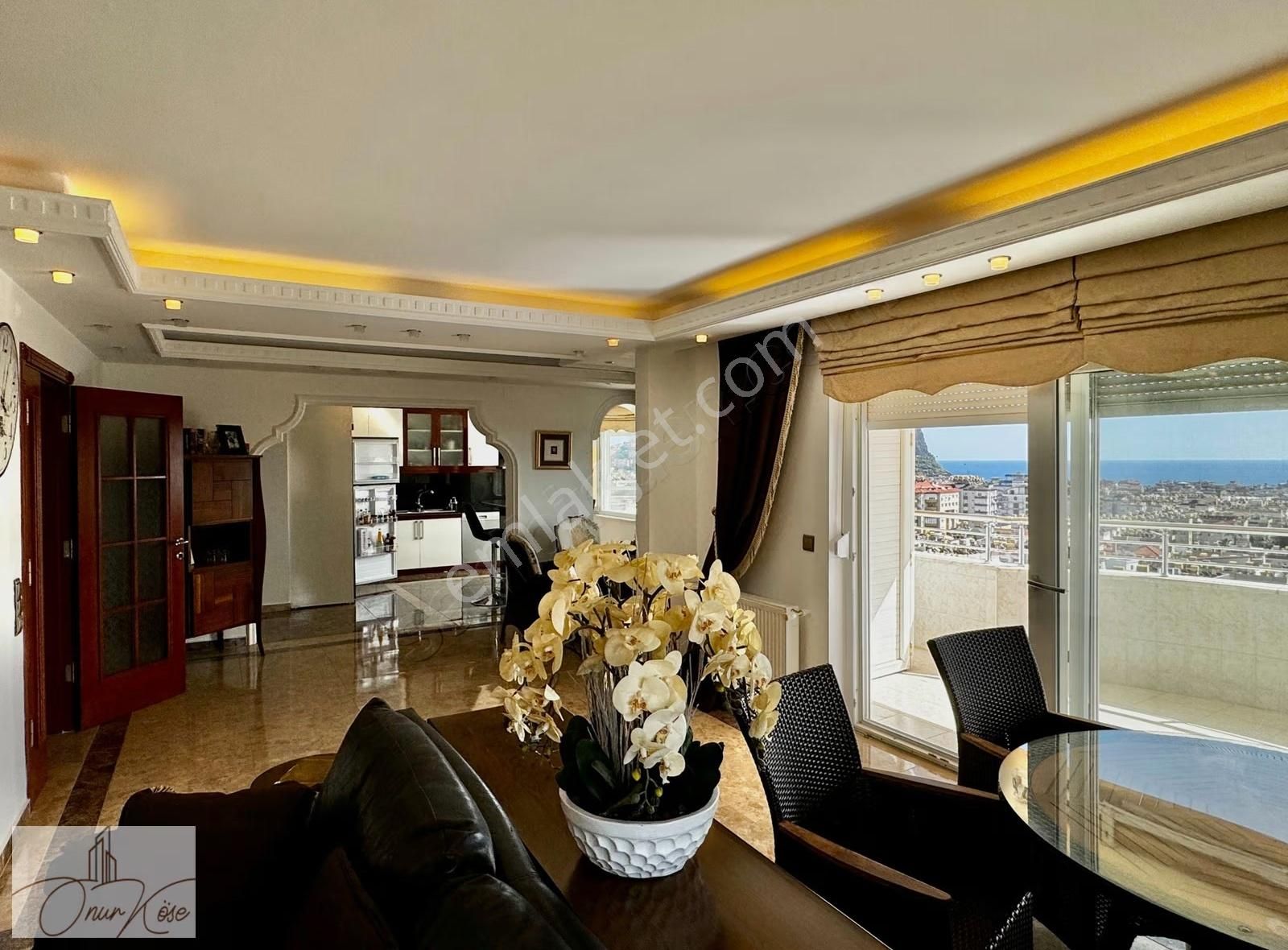 Alanya Merkezde 5+2 Full Deniz Ve Kale Manzaralı Özel Daire - Görsel 22