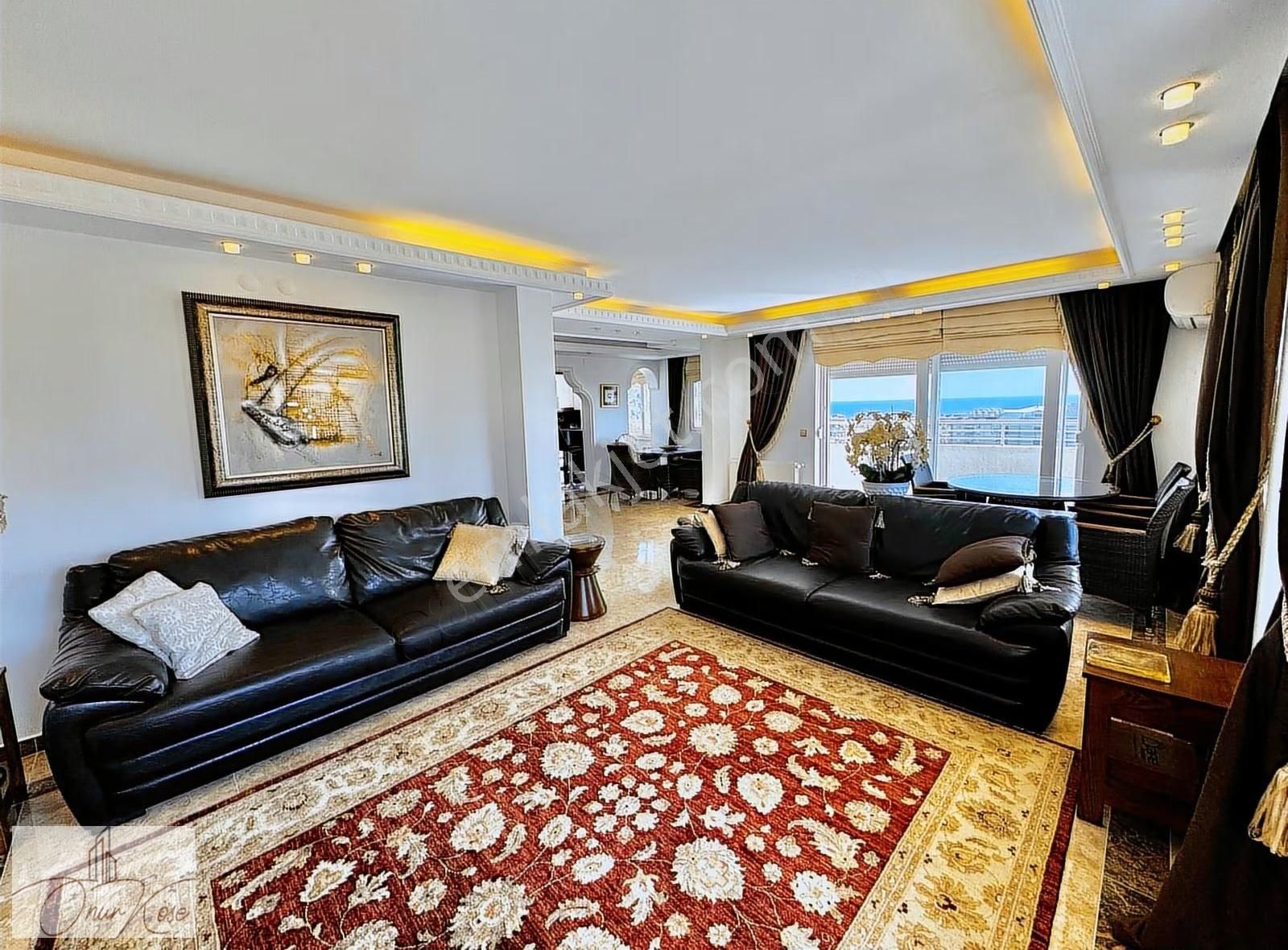 Alanya Merkezde 5+2 Full Deniz Ve Kale Manzaralı Özel Daire - Görsel 27