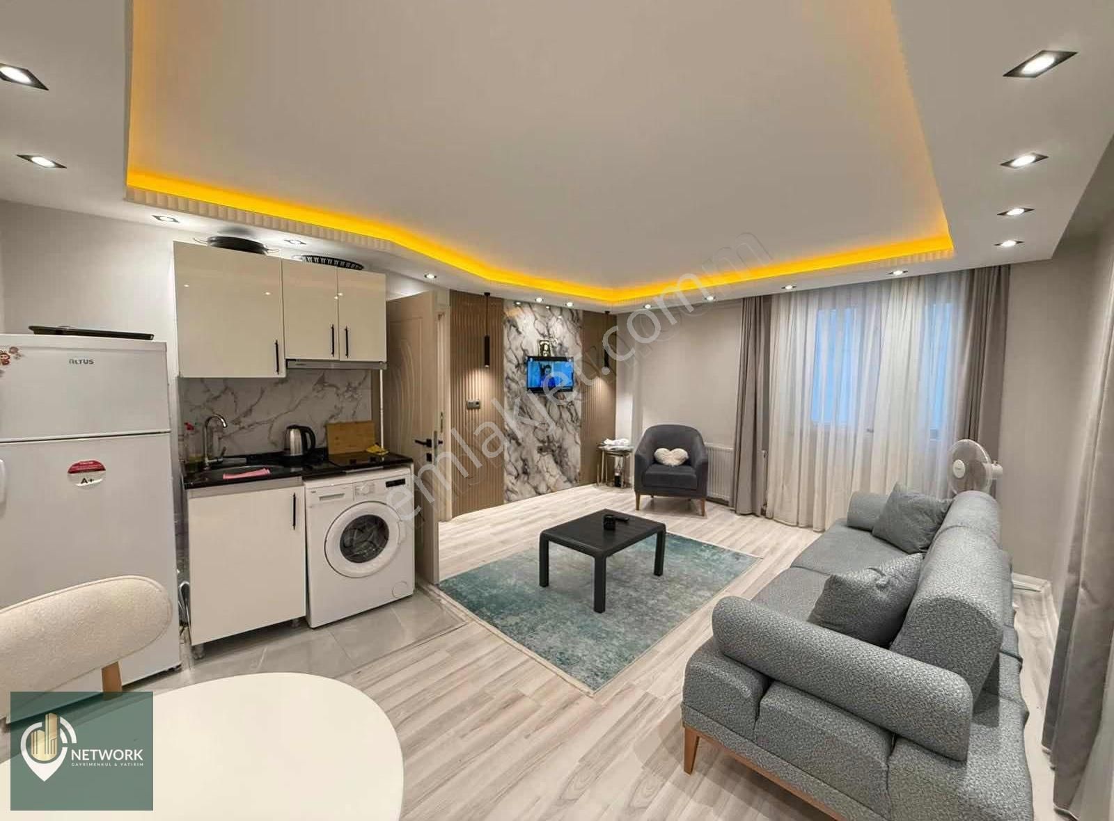 +ful Eşyalı+cadde'ye Yakın Ulaşım Sorunu Olmayan Bölgede 1+1