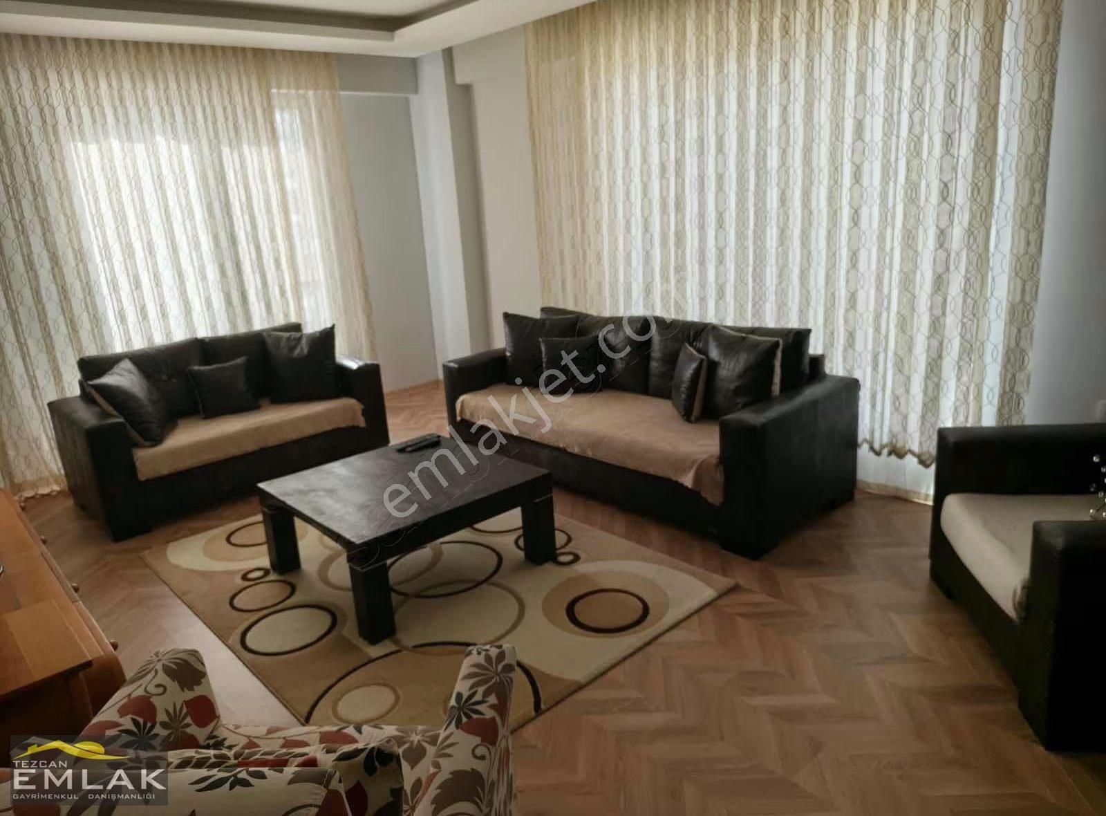 Tekzen'de Full Eşyalı, Yerden Isıtmalı 2+1 Kiralık Daire