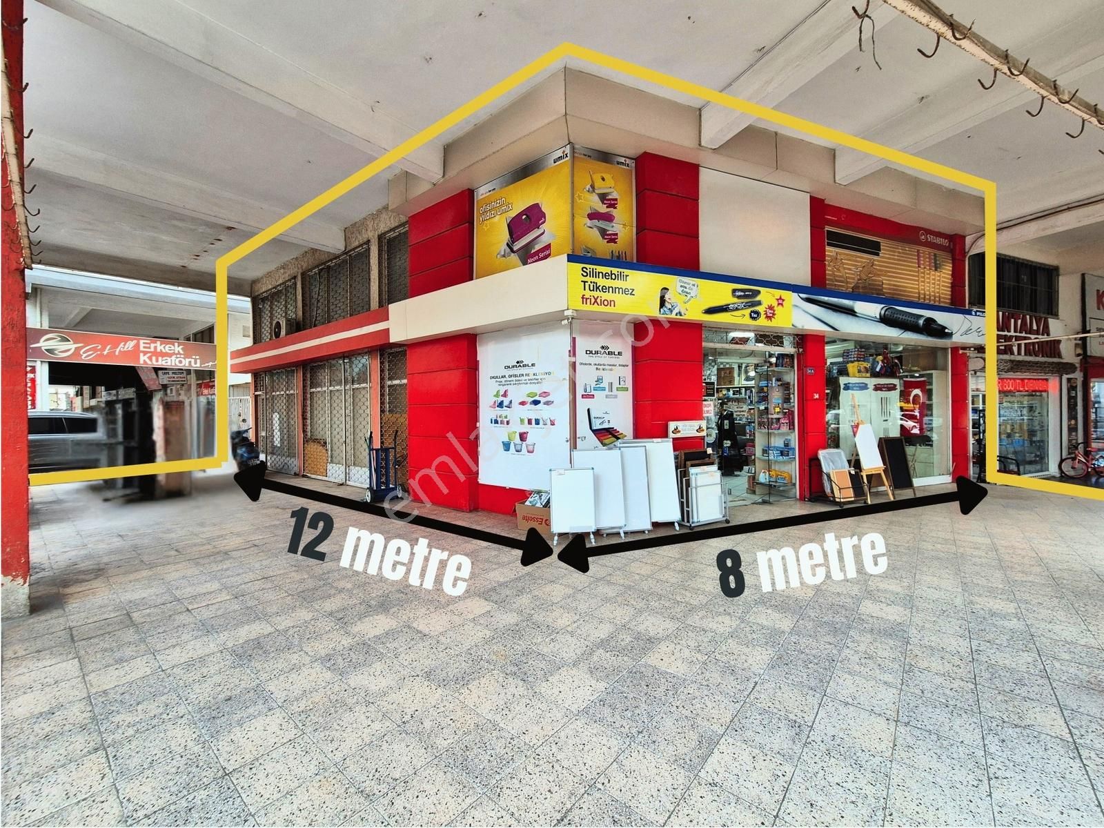 Markantalya Avm Yakını Milli Egemenlikte Satılık Köşe Dükkan - Görsel 33