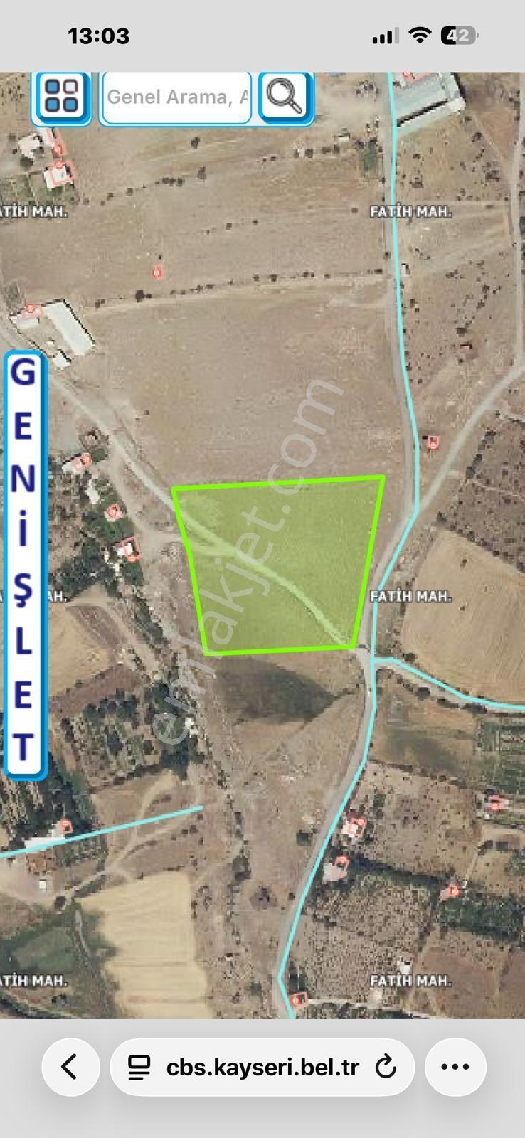 Kayseri Melikgazi De Fırsat Satılık Arsa - Görsel 5