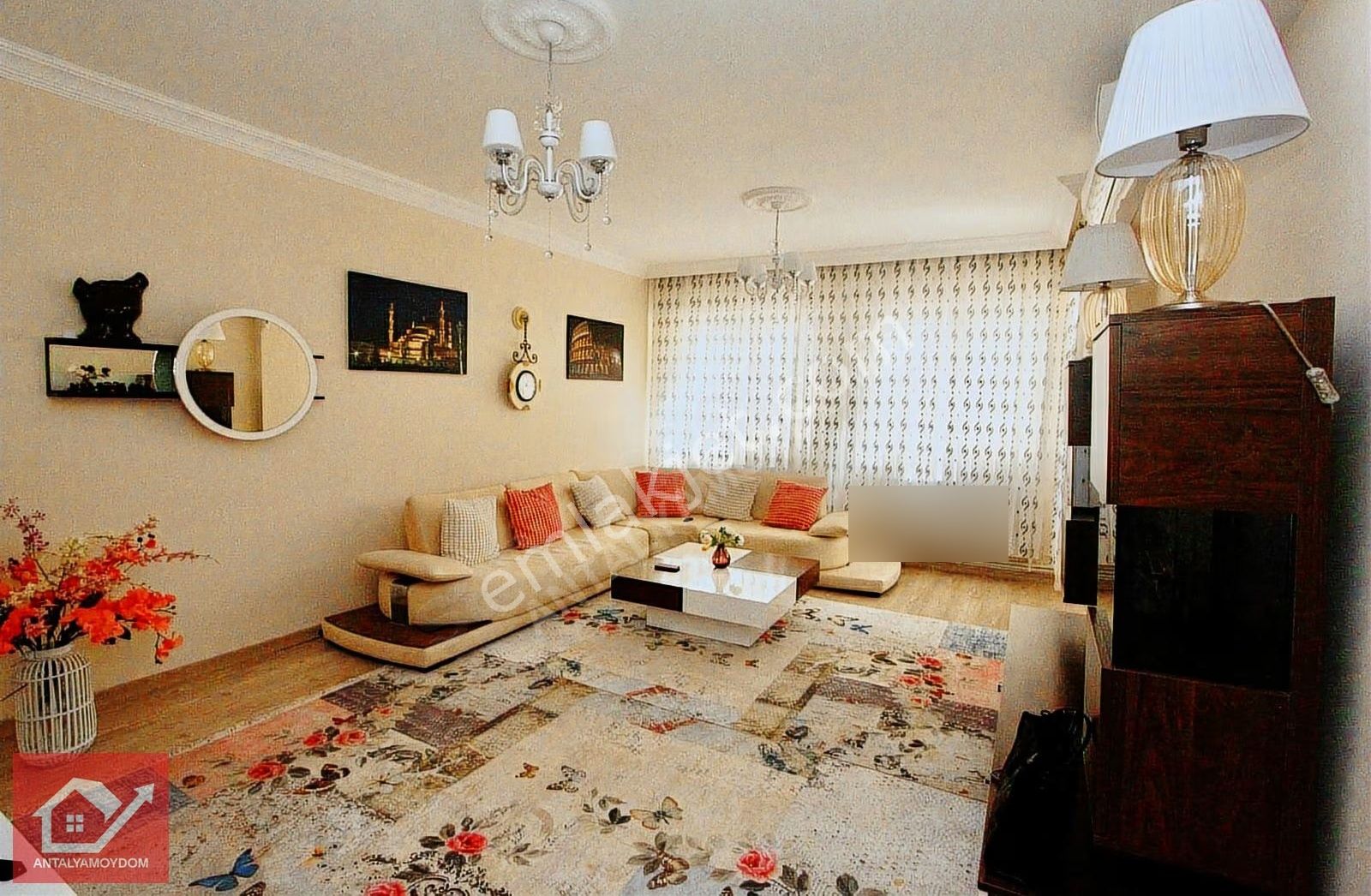 Muratpaşa Da Satılık Eşyalı Geniş 3+1