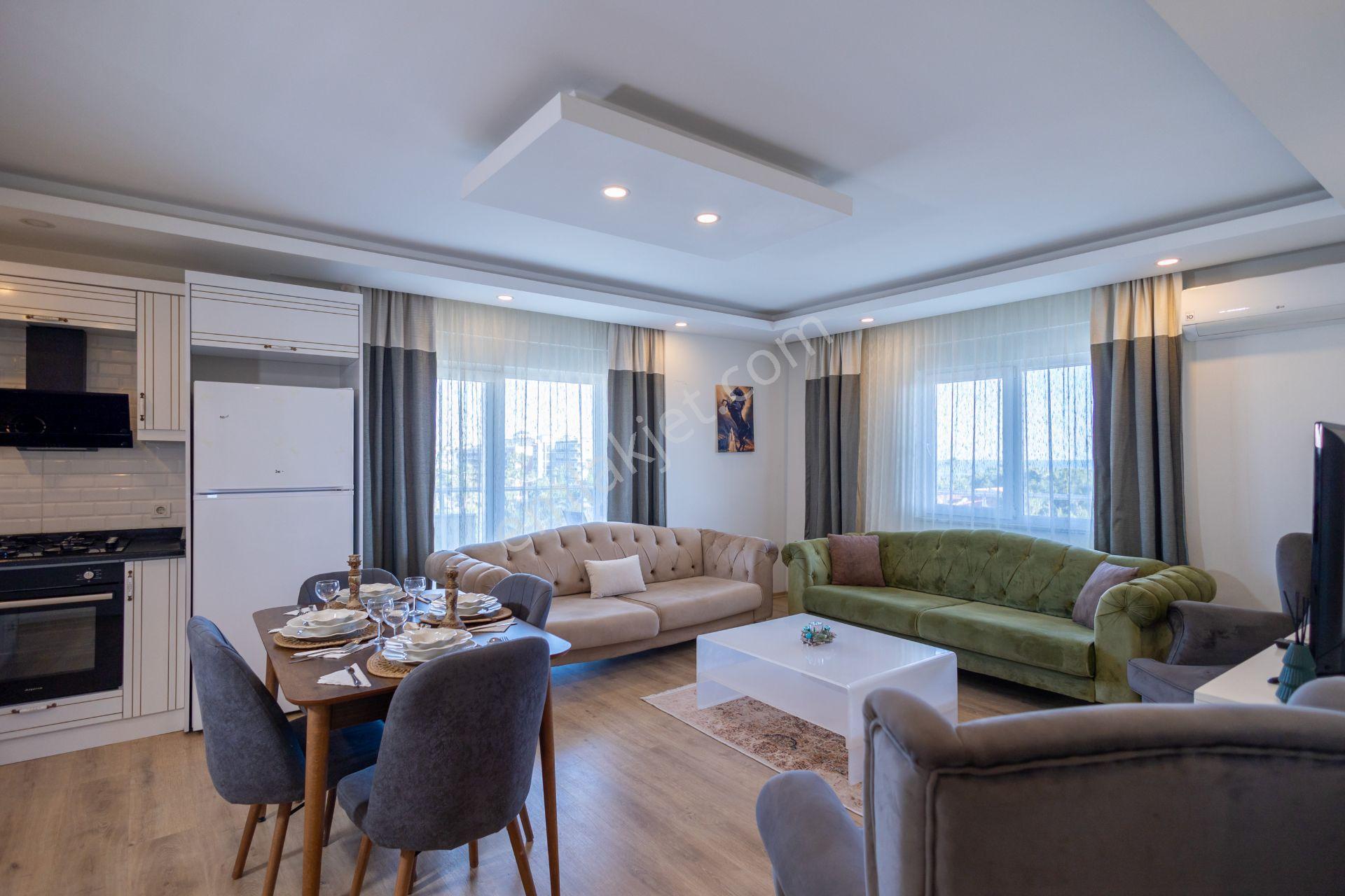 Alanya Konaklı Günlük 2+1 Deniz Yakını Tatil Evi | Havuzlu Site - Görsel 5