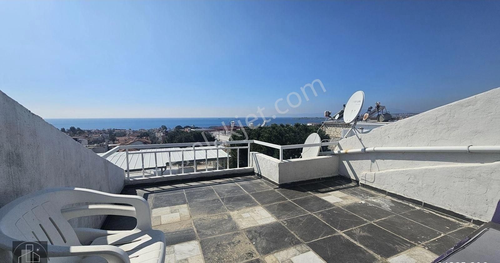 İzmir Seferihisar Akarca Mahallesinde Deniz Manzaralı 5+1 - Görsel 24