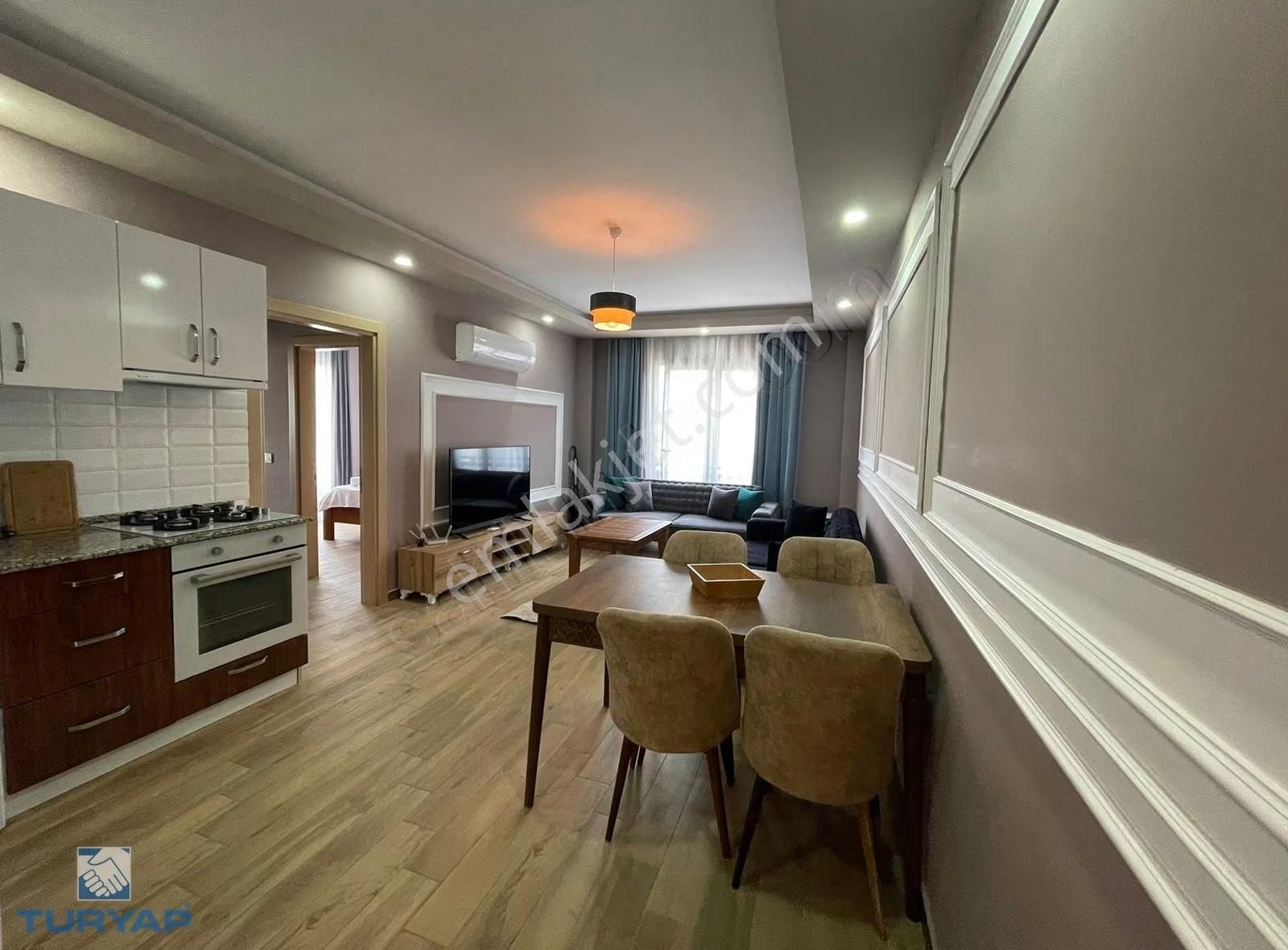 Fethiye Starbucks Sokağında Deniz Manzaralı 2+1lüx Kiralık Daire - Görsel 15