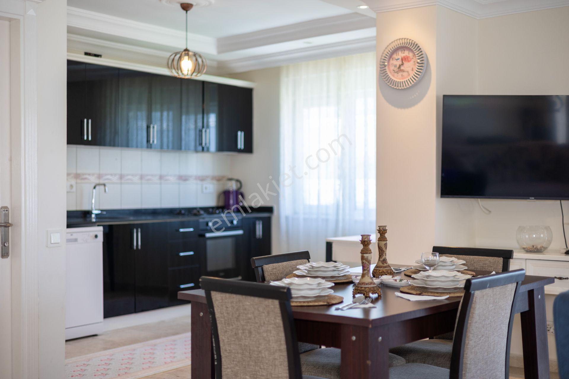 Alanya Konaklı 3+1 Havuzlu Tatil Evi | Arman Residence | Denize 100 Metre - Görsel 3