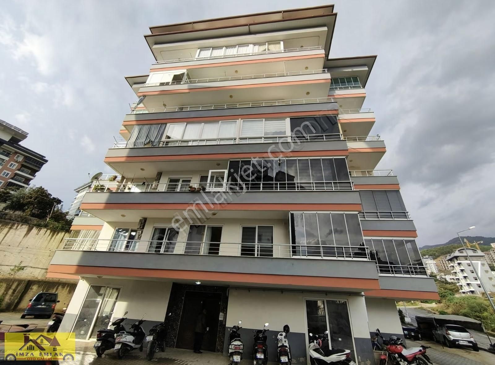 Alanya Devlet Hastanesine Yakın Eşyalı, Asansörlü, Otoparklı - Görsel 32