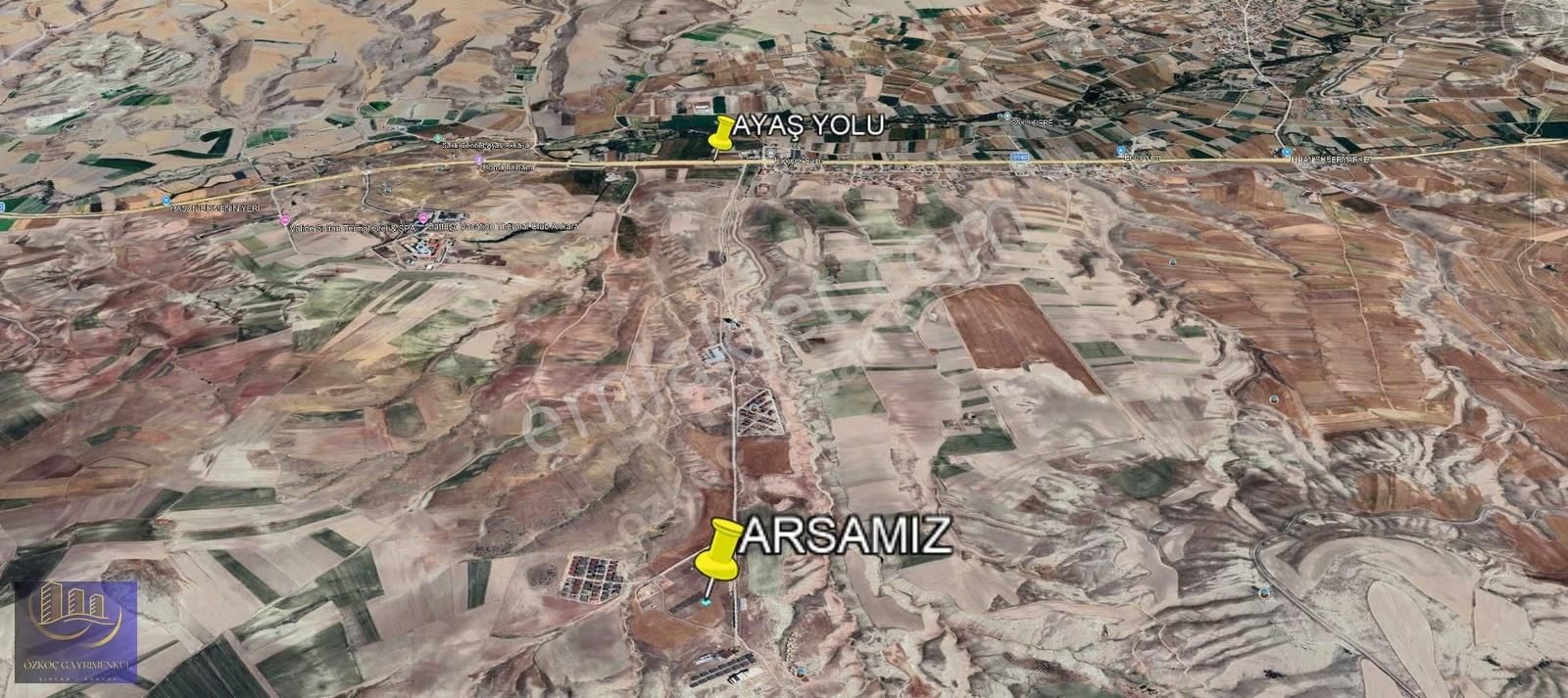 Ankara Güdül Güneyce 459m2 Tek Tapu Termallere Çok Yakın - Görsel 2