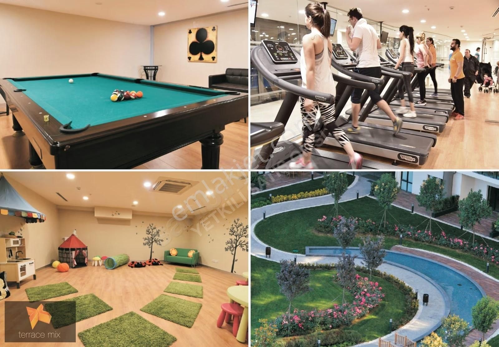 Terrace Mix 1+1 Havuz Cephe Eşyalı Yüksek Tavan Büyük Tip - Görsel 29