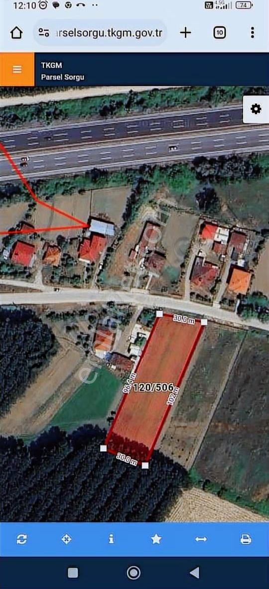 Nur Emlaktan Akyazı Bedil Kazancı M.h 2959 M2 Arsa Yüzde 40 2 K - Görsel 3
