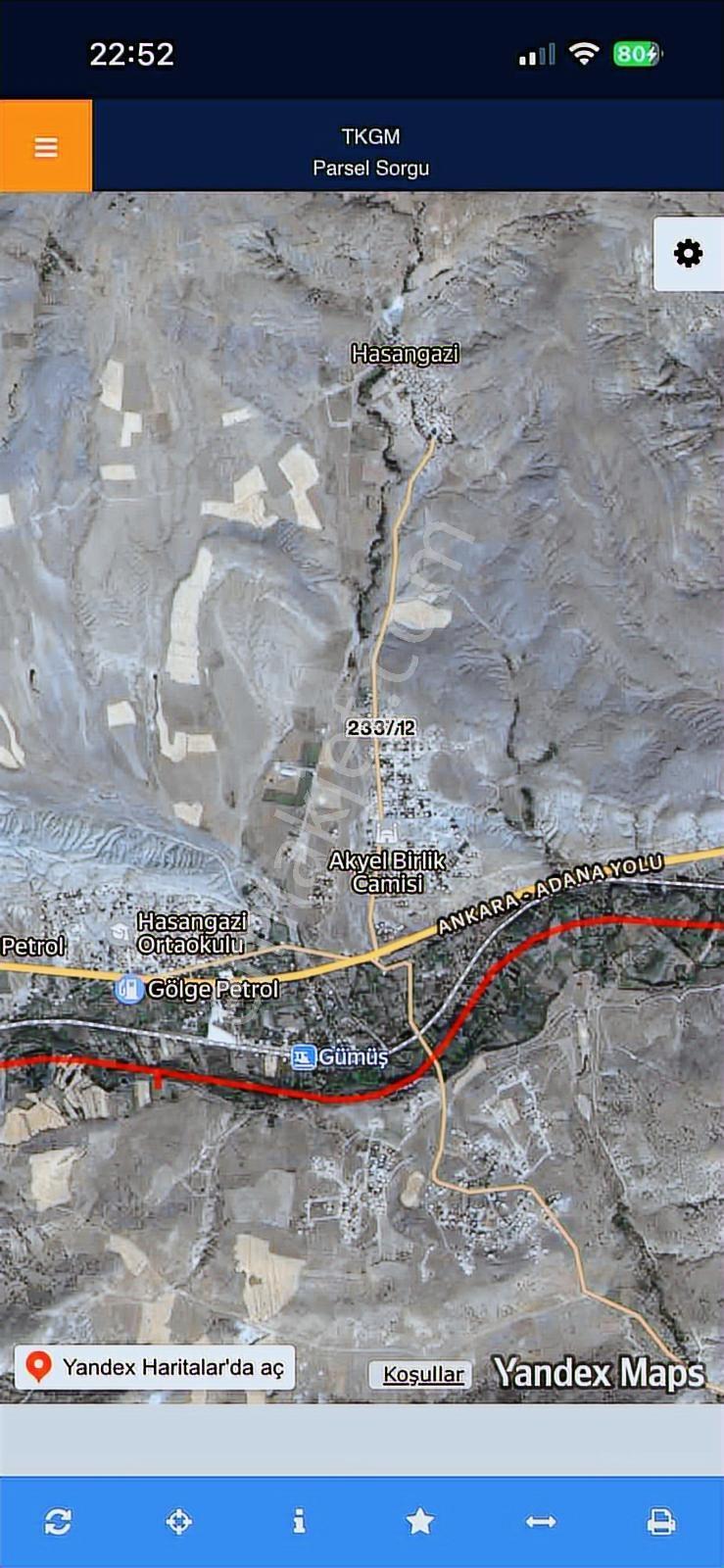 Ulukışla Hasangazi'de 568+588:1156 M2 Satılık Yaylalık Arsa - Görsel 6