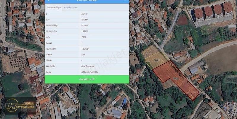 Akçalar Yeni İmar Bölgesinde 6611 M2 Satılık Arsa - Görsel 19