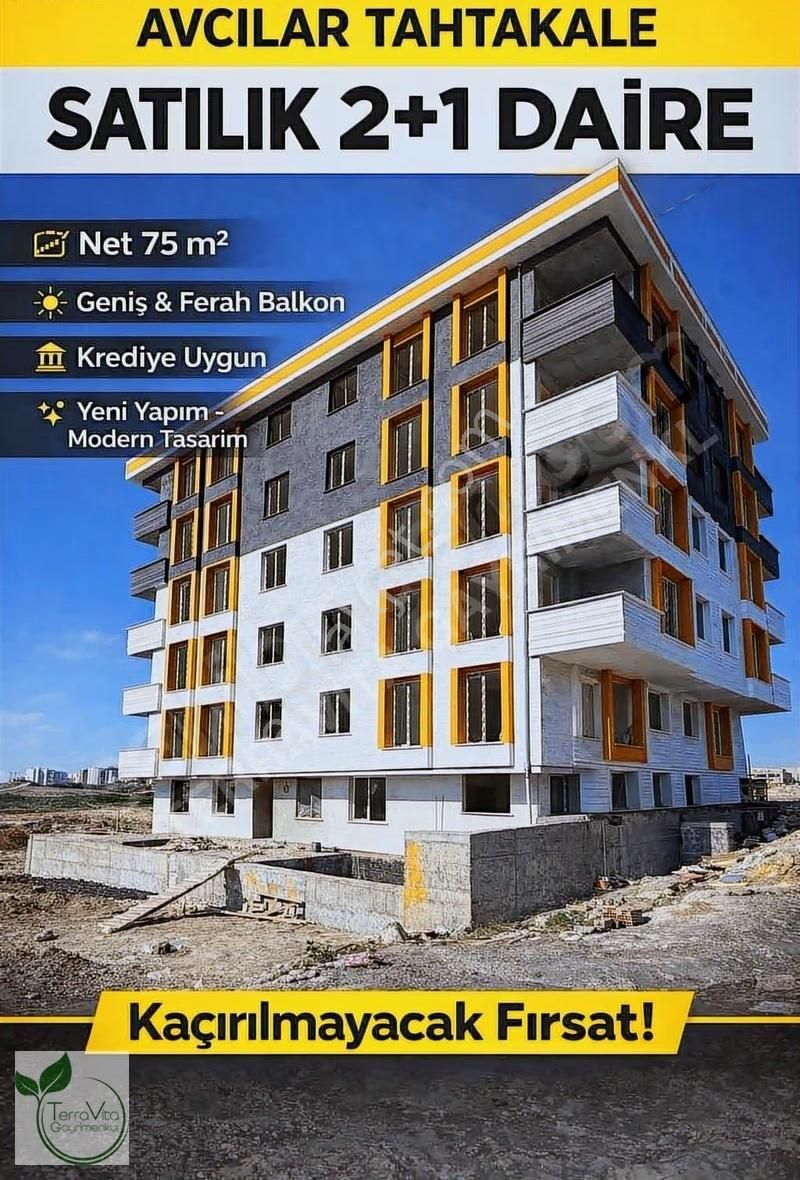 Avcılar Tahtakale 2+1 Net 75m² Balkonlu Fırsat Daire