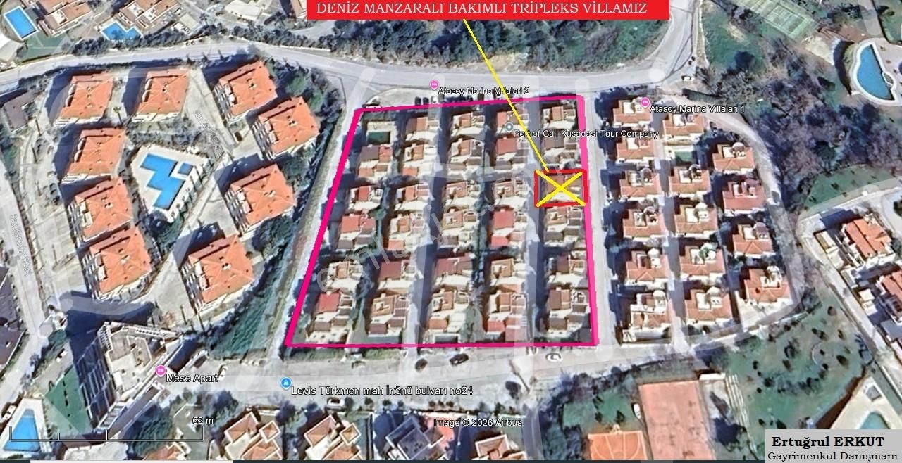 Kuşadası Marina'ya Yürüme Mesafesinde Muhteşem Tripleks Villa - Görsel 32