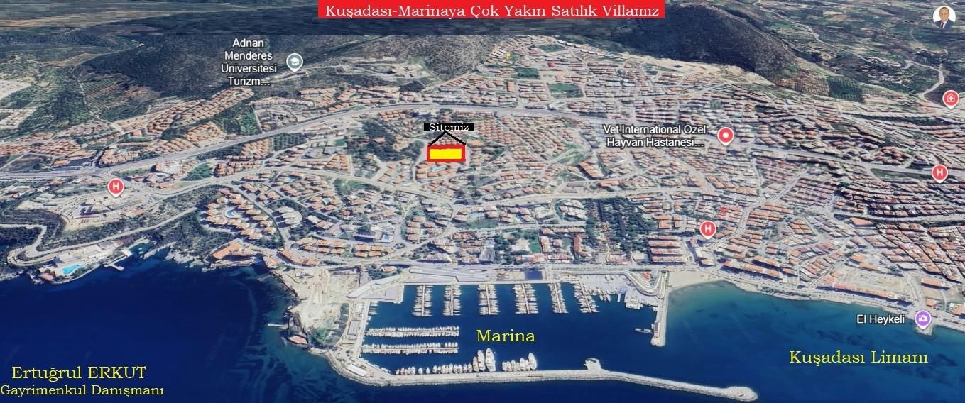 Kuşadası Marina'ya Yürüme Mesafesinde Muhteşem Tripleks Villa - Görsel 30