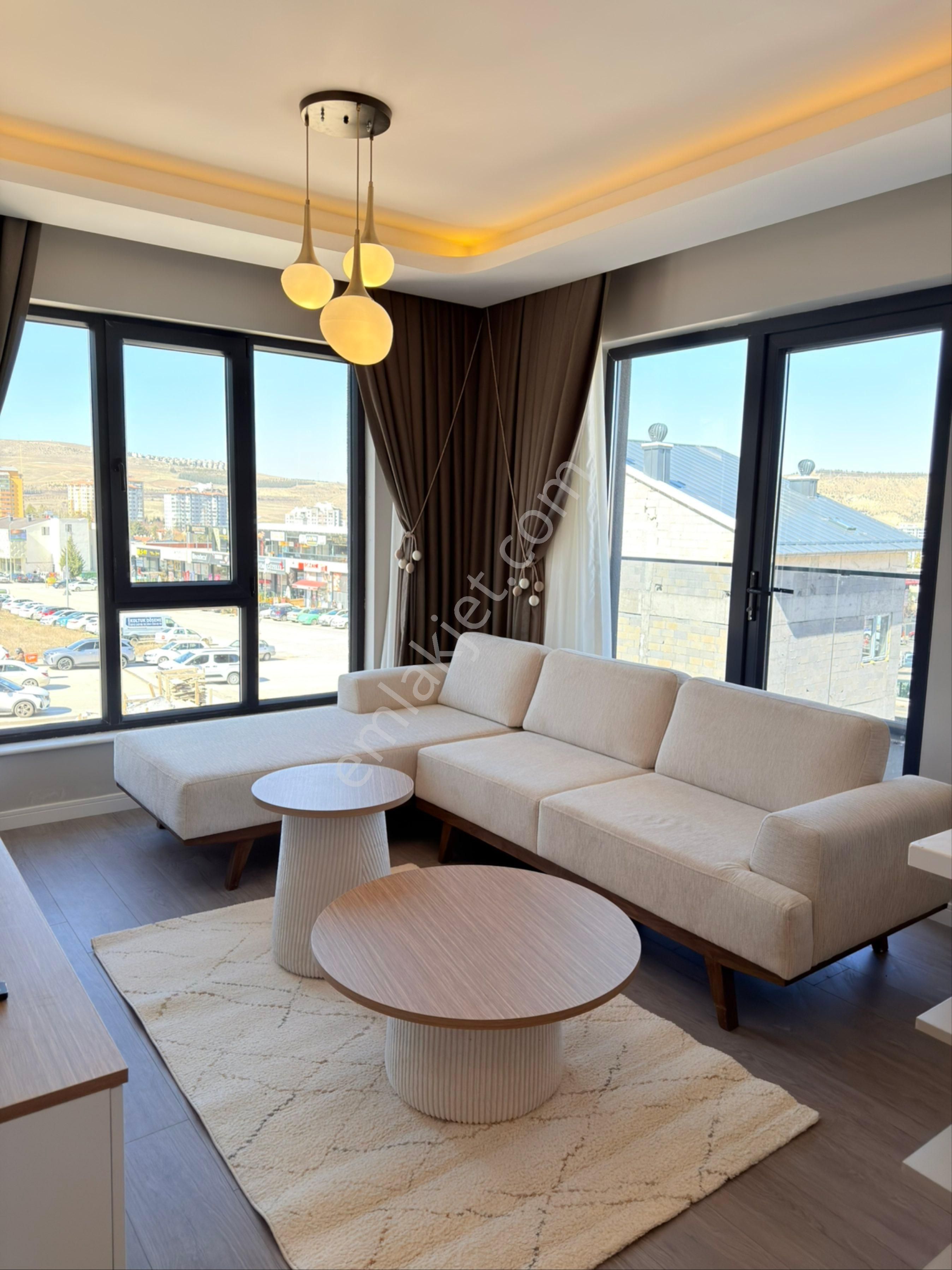 Yaşamkent Kiralık Daire 1+1 Lüks Eşyalı Sıfır Merkezi Konum - Görsel 19