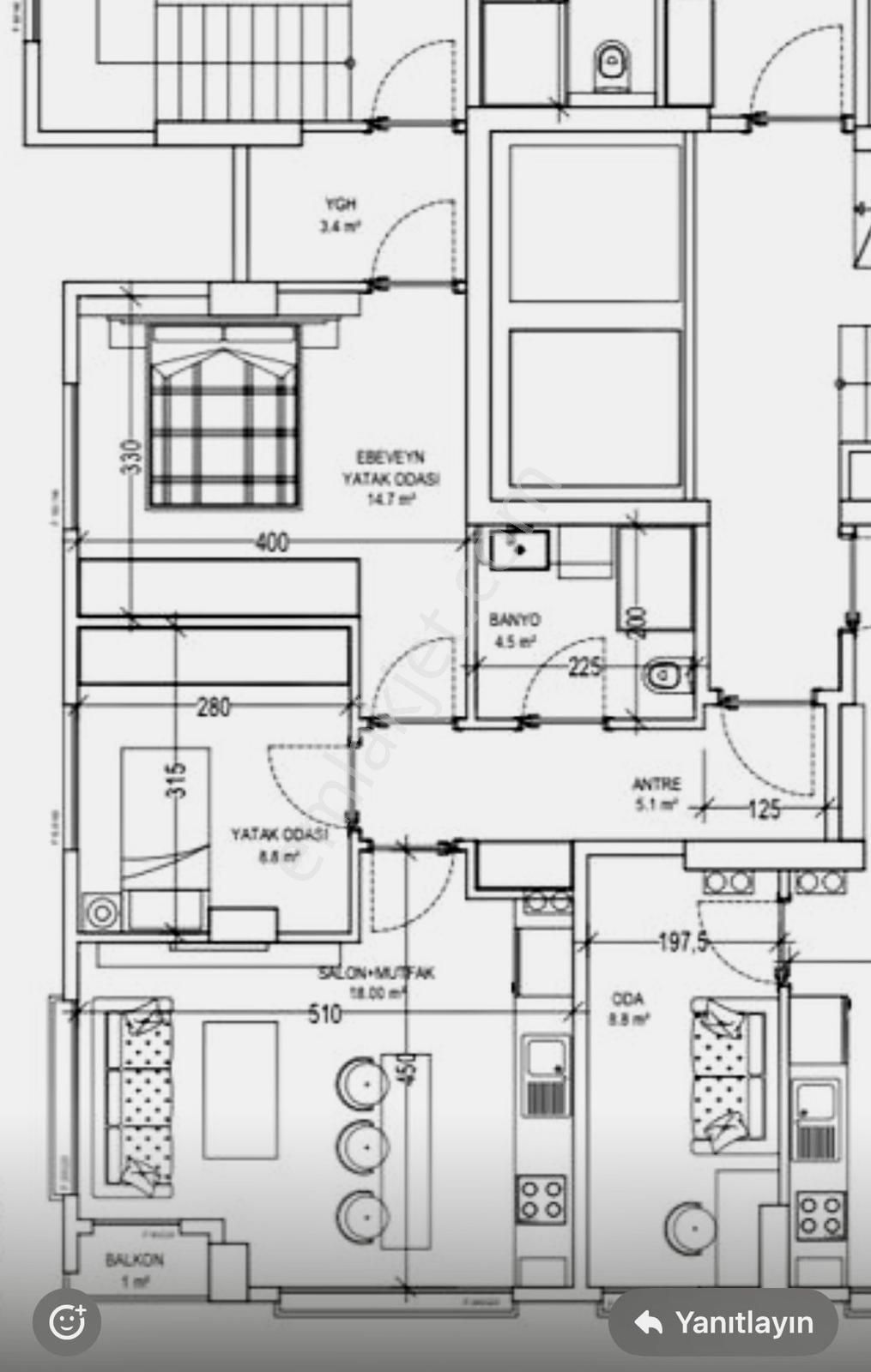 Han Emlaktan Suadiye Zaraya Yakın 3+1 Ultra Lüks Sıfır Bina.... - Görsel 6