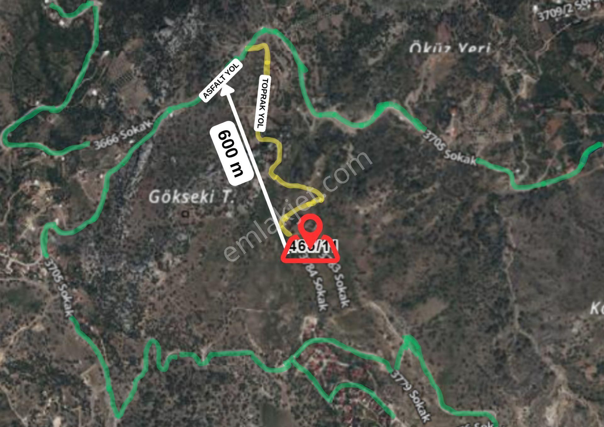 Antalya Konyaaltı Geyikbayırı-satılık Arazi - Panoramik Manzara Kapanmayacak - Tek Müstakil Tapu - Görsel 17