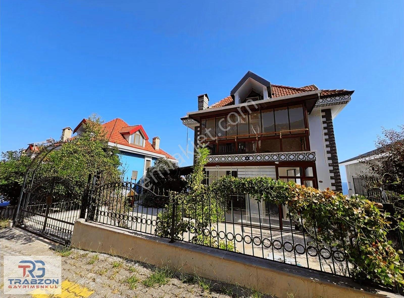 Akçaabat Mersin Korukent'te Ful Deniz Manzaralı Satılık Villa - Görsel 34