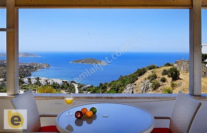 Koyunbabada Muhteşem Deniz Manzaralı, Havuzlu 3+1 Satılık Villa - Görsel 18