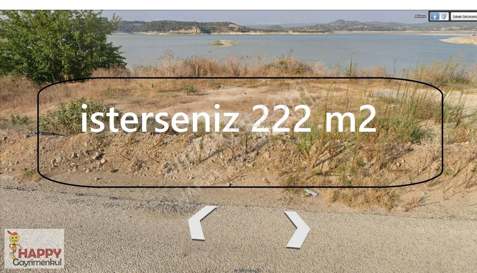 Sarıçam Bayramhacılıda Süper Göl Manzaralı Ve Yola Cephe 1/2 His - Görsel 6