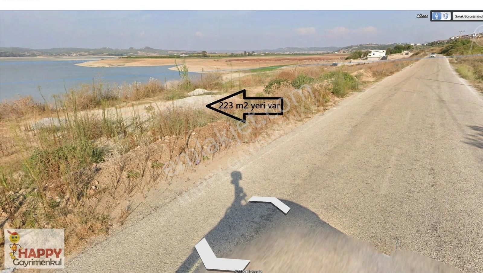 Sarıçam Bayramhacılıda Süper Göl Manzaralı Ve Yola Cephe 1/2 His