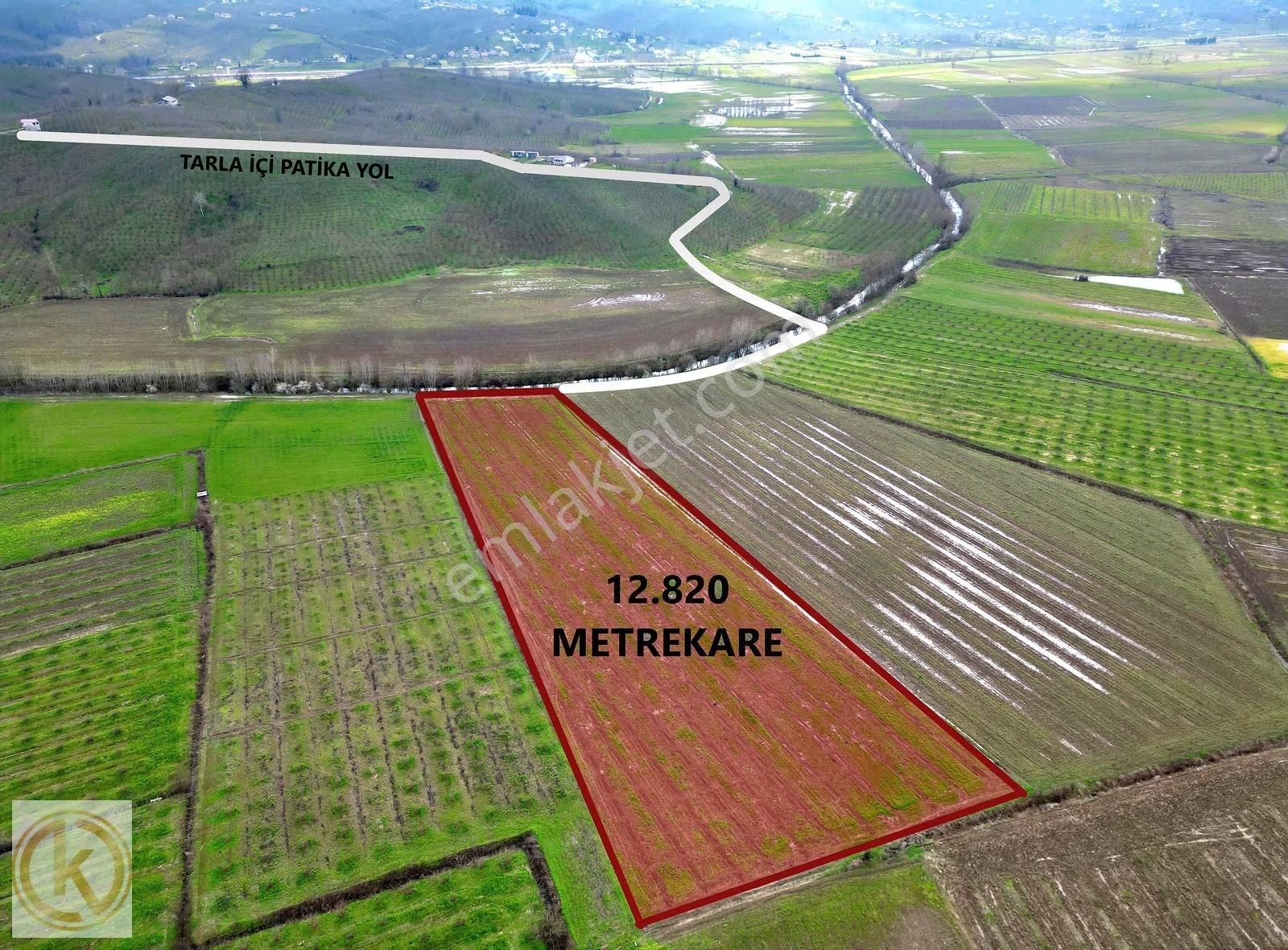 Kaymak Emlaktan Karasu Limanderede Su Kenarı 12.820 M² Tarla - Görsel 4