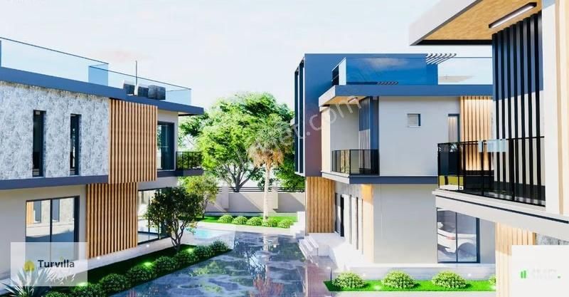 Site İçinde Akıllı Sistemli Yatırımlık Lüks Villa Özel Havuz - Görsel 2