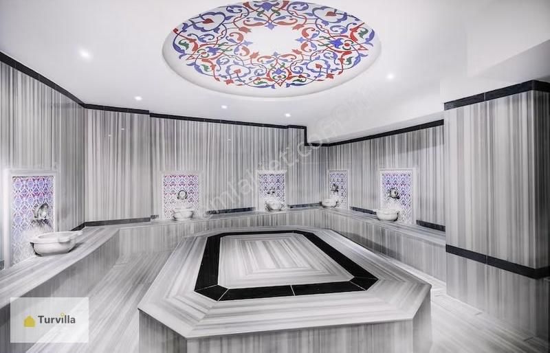 Konyaaltı'nın En İyisi Onkel Residence 1+1 Kiralık - Sauna, Hama - Görsel 17