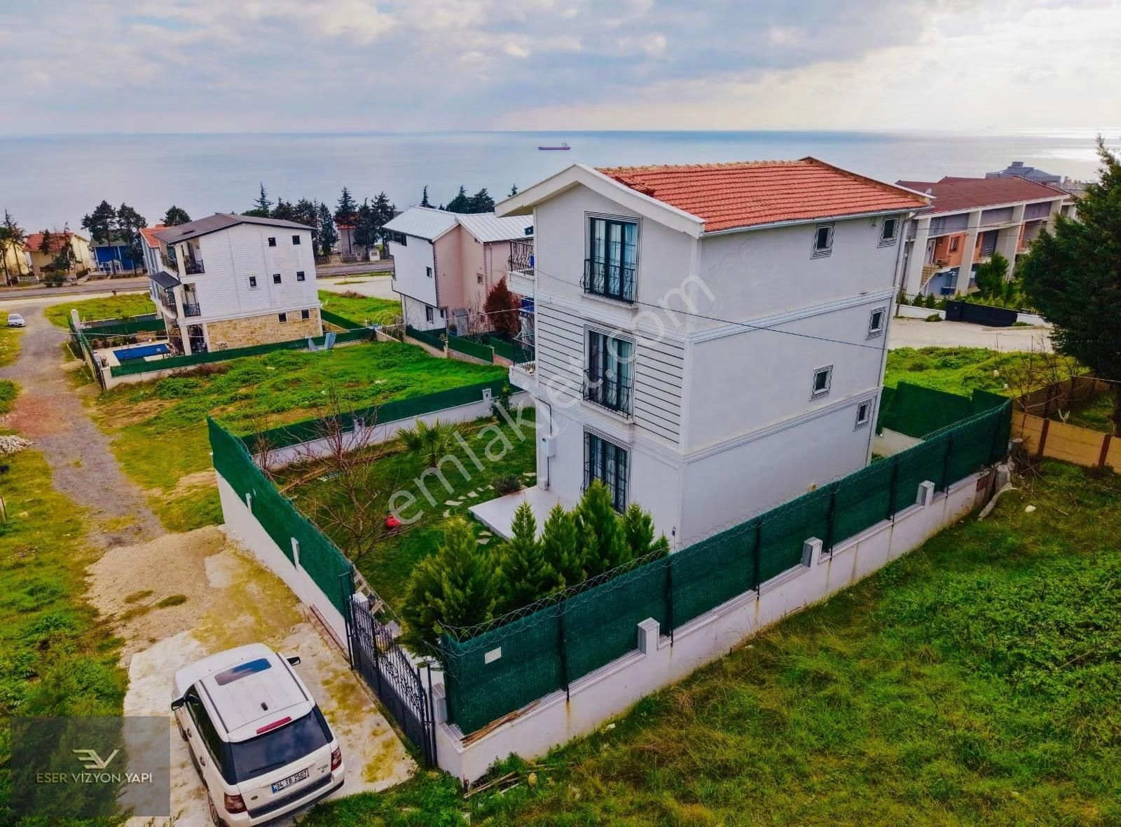 #eser Vizyon# Deniz Manzaralı Müstakil Eşyalı Bahçeli Lüks Villa - Görsel 21