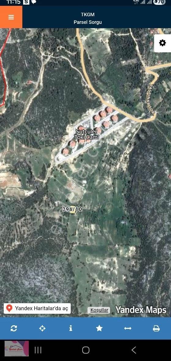 Emlak Aşkı Güvencesiyle Isparta Sütçülerde 364 M2 Arsa Satılık